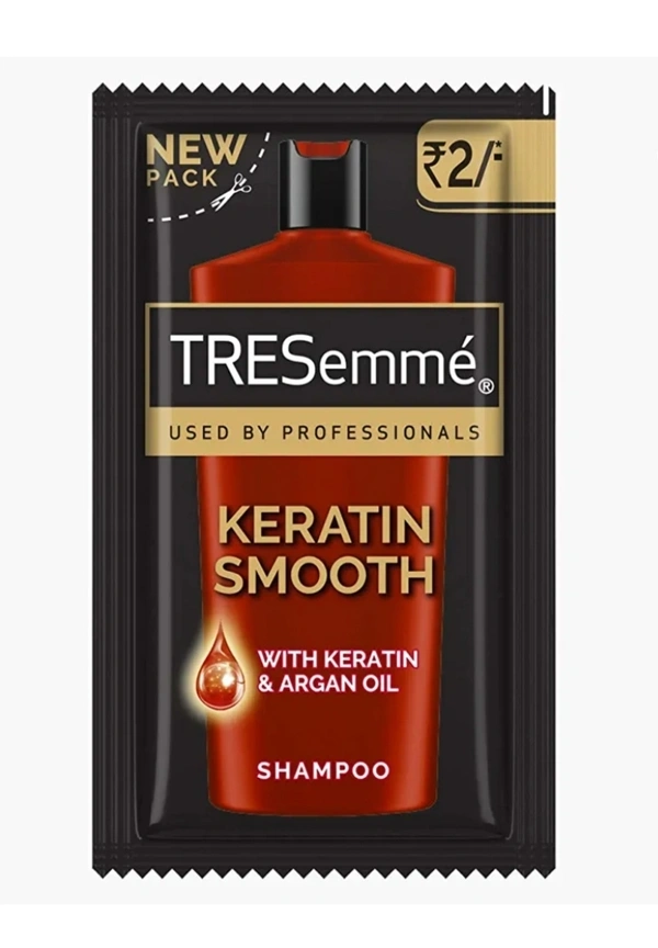 TRESemme Keratin Smooth Shampoo, 6ml Sachet (5 Packets)