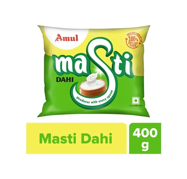 Amul Masti Dahi / Curd 400gm