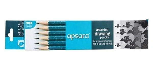 Apsara Assorted Drawing Pencils