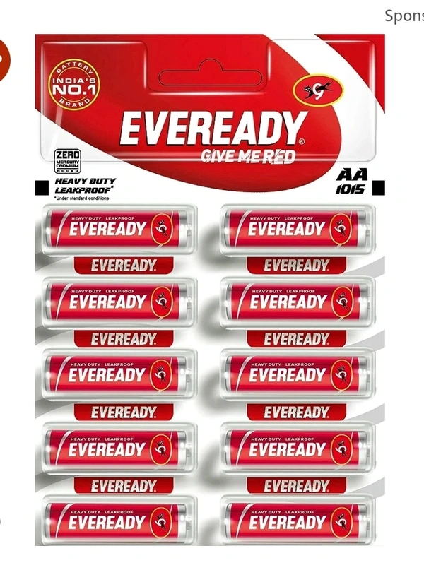 Eveready Batteries (Pencil - Small)