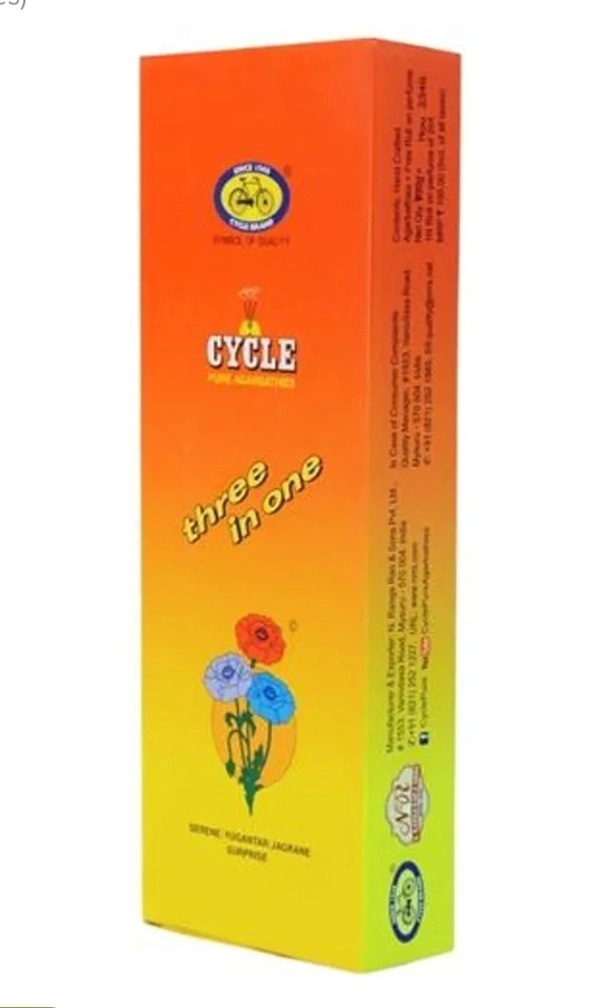 Cycle Three In One Agarbatti