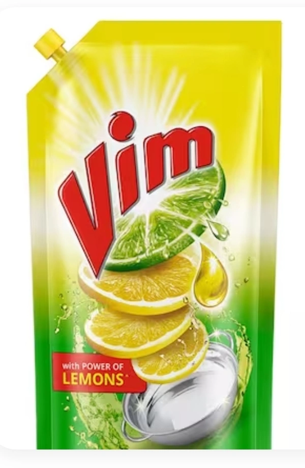 Vim Lemon Concentrated Dishwash Gel 