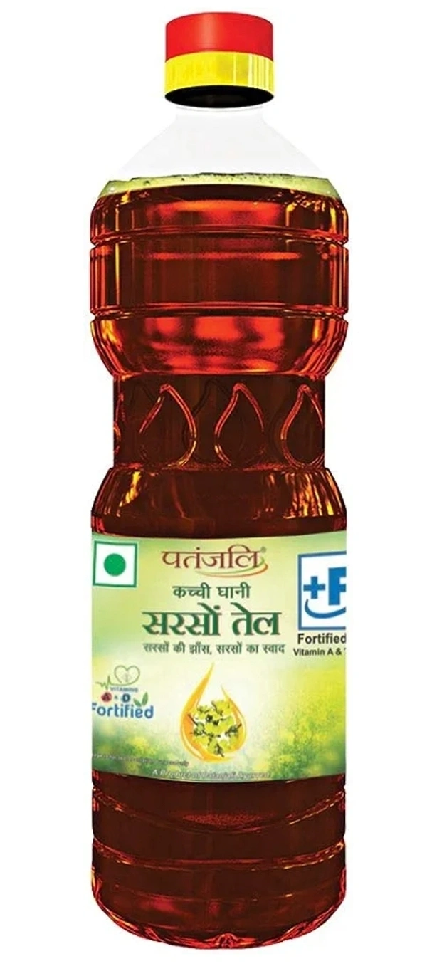 Patanjali Kachi Ghani Mustard Oil (P) 1 ltr