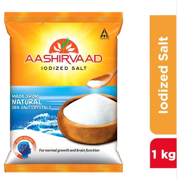 Aashirvaad Iodized Salt (1kg)