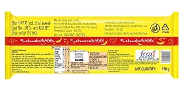 Maggi 2-minute Instant Noodles, 420g Pouch