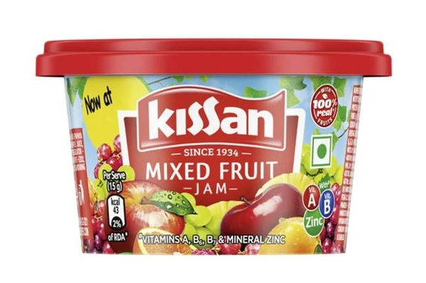 Kissan Jam Mixed Fruit 100 Gm