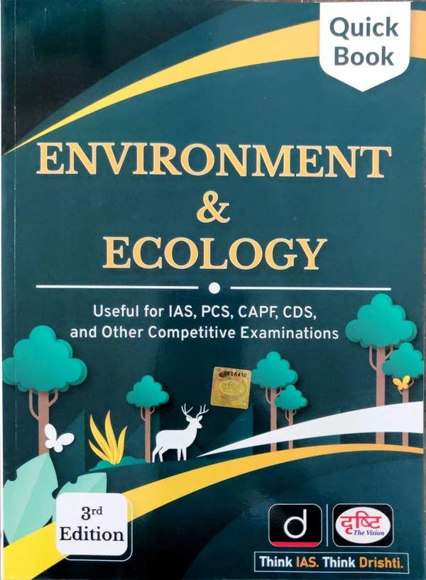 (QUICK BOOK )-ENVIRONMENT & ECOLOGY -3RD EDITION
