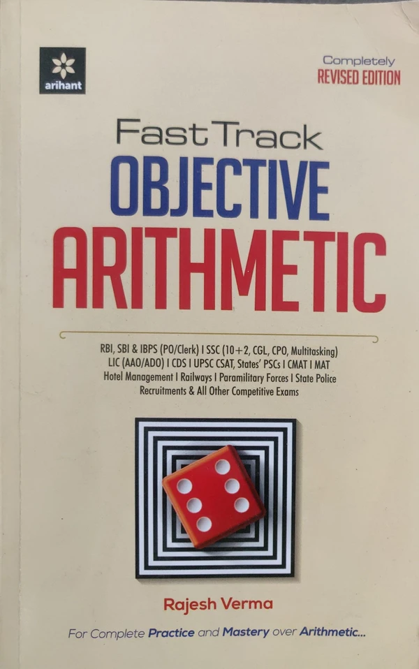 Arihant Fast Track Objective Arithmetic