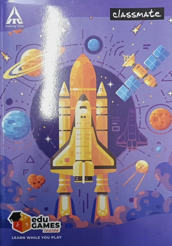classmate longbook 196 page ( 6 piece )