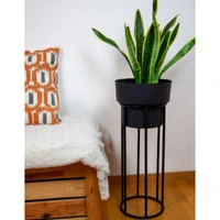 UVESH QADRI Double Ton Berlin Planter Stand Set Of 2