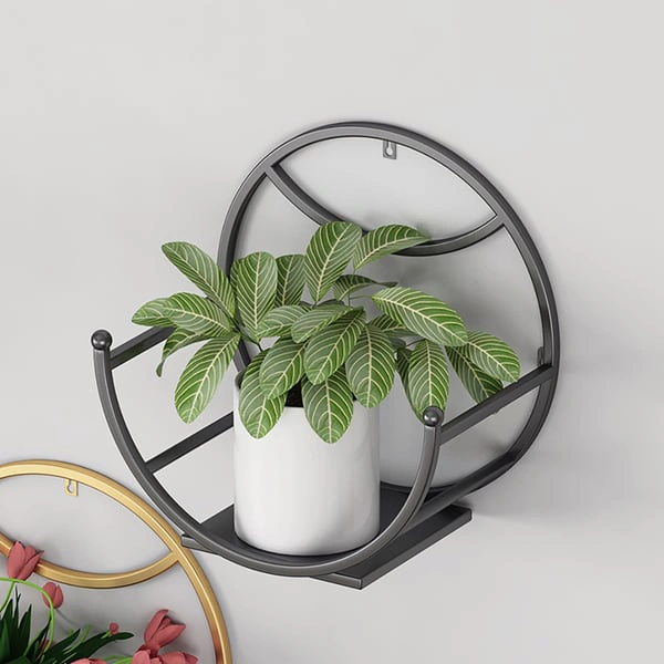UVESH QADRI Flower Stand Diwar Stand Flowers Set Of 3
