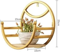 UVESH QADRI Flower Stand Diwar Stand Flowers Set Of 3