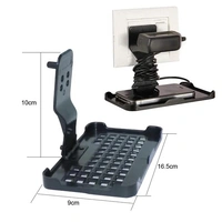  MULTI-PURPOSE WALL HOLDER STAND FOR CHARGING MOBILE JUST FIT IN SOCKET AND HANG