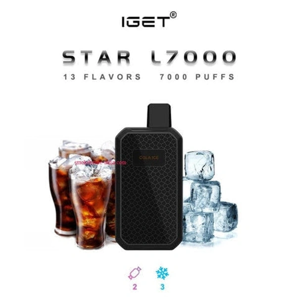 I GET Star L 7000 -Cola Ice  - Black