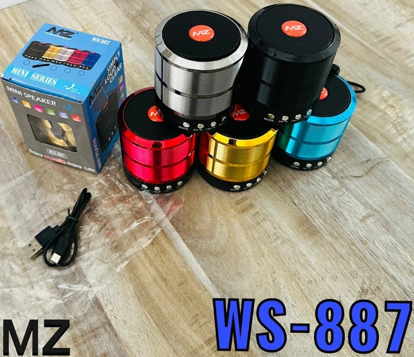 Mz Ws-887 Wireless Mini Speaker 
