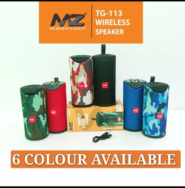 Mz Tg-113  Heavy Weight Wireless Speaker 