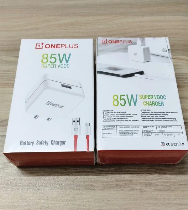 OnePlus Super Vooc 85w Usb Charger ( Type-c )