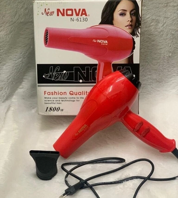 Nv-6130 Professional Hair Dryer With 2 Speed And 2 Heat Setting 