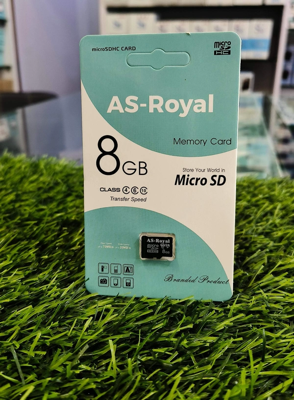 As-Royal 8GB Memory Card ( 1 Year Warranty )