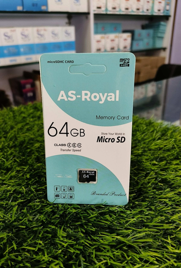 As-Royal 64GB Memory Card ( 1 Year Warranty ) 