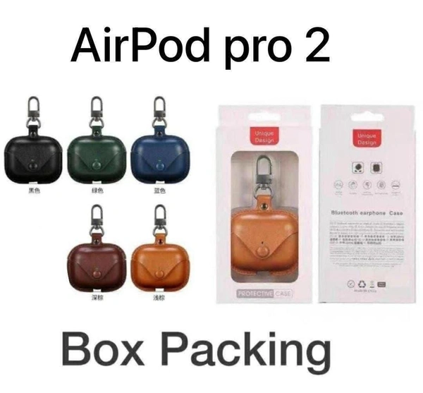 Airpods Pro 2  Leather Cover 