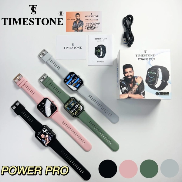 TimeStone Power Pro Series Smart Watch (6 Month Warranty) Best Quality 