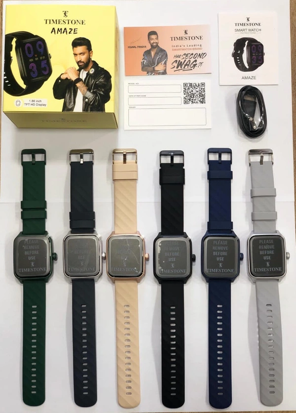 TimeStone Amaze Series Smart Watch (6 Month Warranty) Best Quality 