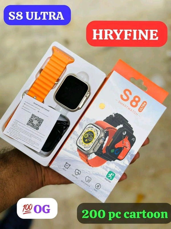 S-8 Ultra Smart Watch Og Quality (Hryfine) 