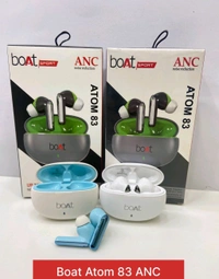 Boat Atom-83 💯% Og Extra Bass Sound (ANC Working) Earbuds 