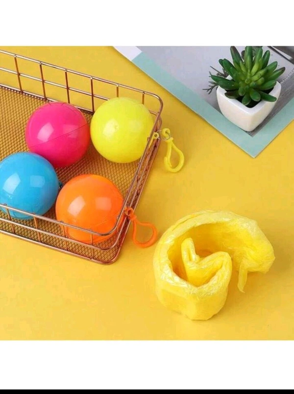 New Ball RainCoat ( Emergency Ball Raincoat For Traveling and Outdoor )