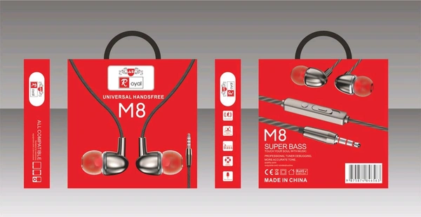 Royal M8 Super Bass Universal Handsfree 