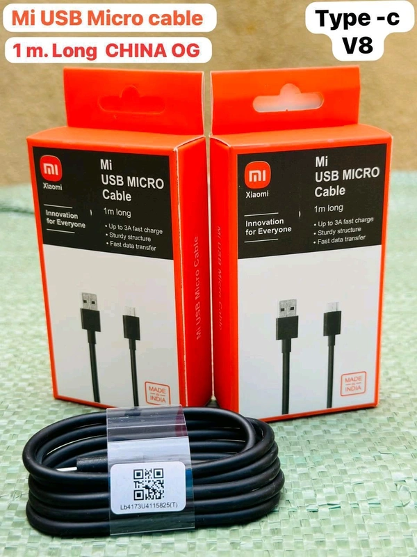 Mi Og USB to Type C Port Cable Box Pecking Best Quality