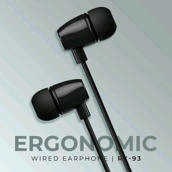 RD  New Ergonomic Earphone Rx-93 Super sound limited stock
