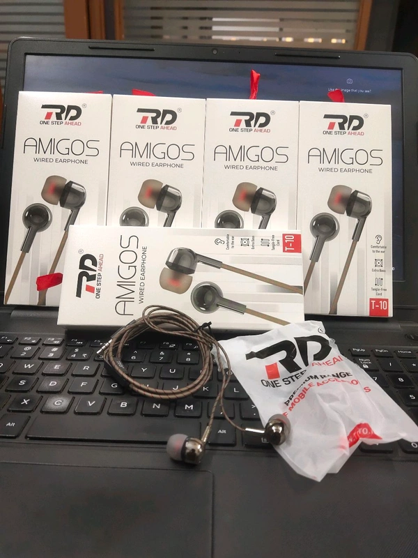 RD T-10 Amigos Comfortable To The Ear With Extra Baass 
