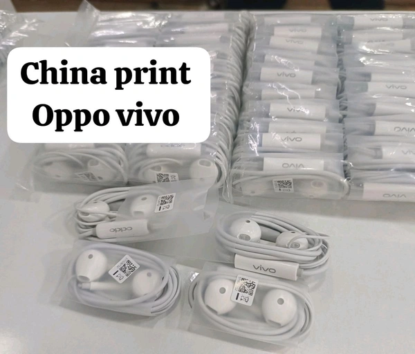 Vivo Oppo Mi Realme Original Wired Earphones