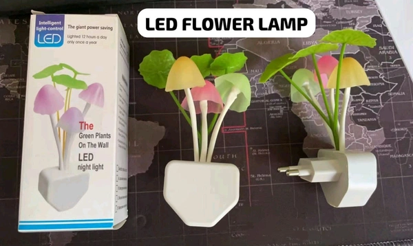 LED flower Light With Sensor Working Light 