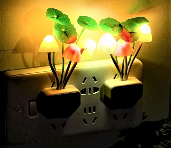 LED flower Light With Sensor Working Light 
