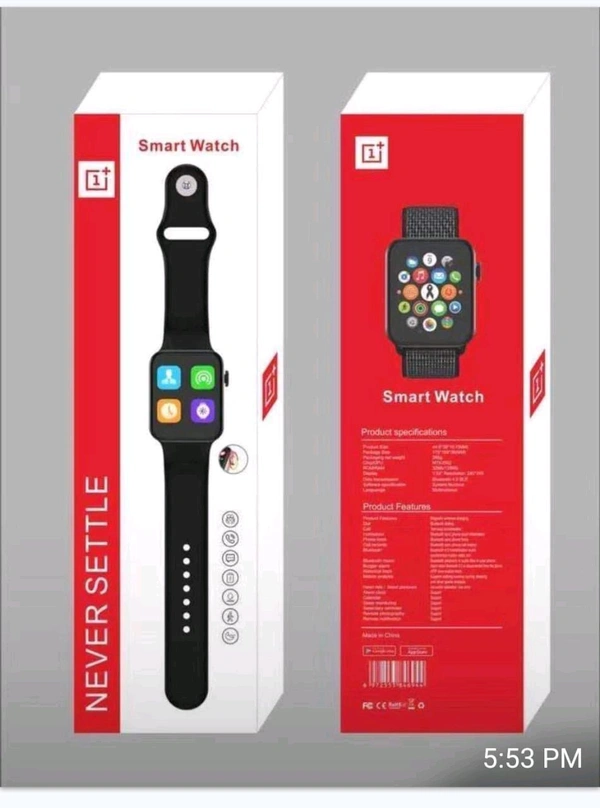 One Plus Og Quality Smart Watch (Bluetooth With Calling)