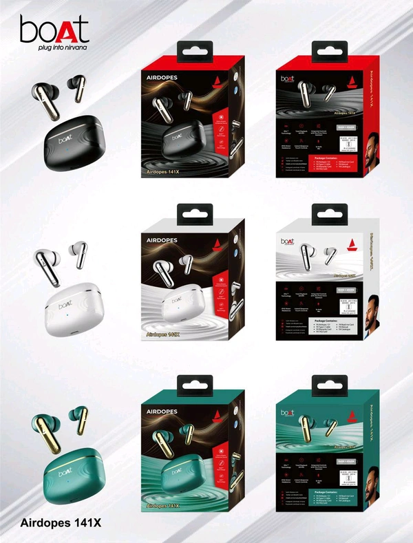 B-141X Shining Mix Colour Best Quality Earbuds (Boat Noise One Plus)
