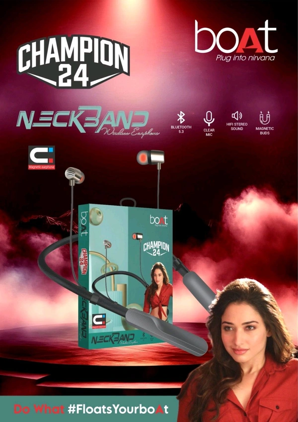 Boat New Wireless Nackband Chaimpan 24 Limited Stock 