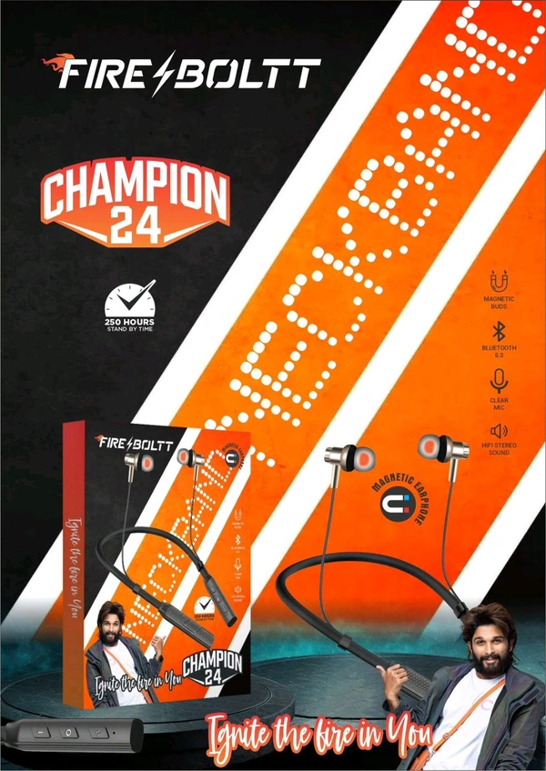 Fire- Boltt New Wireless Nackband Chaimpan 24 Limited Stock 