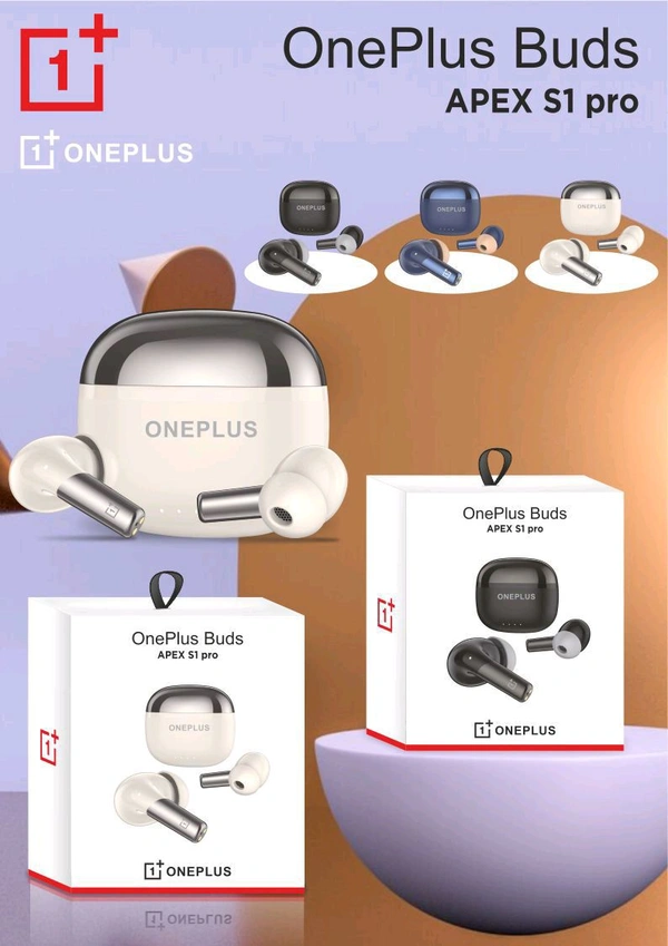 One Plus Apex S-1 Pro Heavy Sound Premium Quality Earbuds 