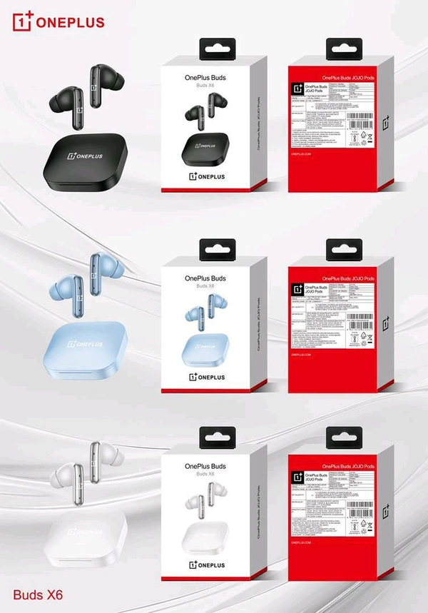 One Plus New Tws Buds  X6 High Quality Available 