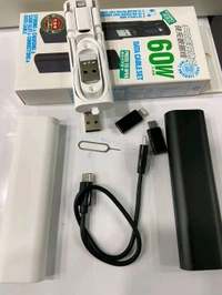 60w Data Cable Set ( C To Type-c 60w  + C To Ip Pd20w + C To Micro Pd18w ) 