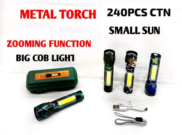 USB Torch 🔦 Small Size Zooming Function Best Quality.