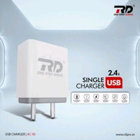 RD Ac-95  2.4 A Single Usb Type-c Charger ( 20pcs Side Bag Free )
