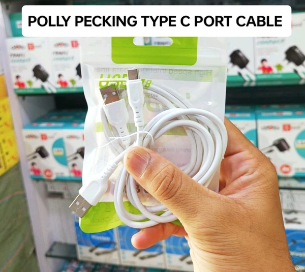 Polly Pecking Type C Charging Port Cable Og Quality 