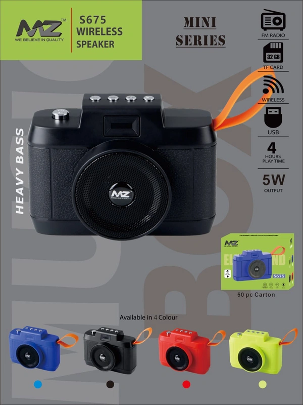 MZ  New S-675 Wireless Speaker  Limited Stock 