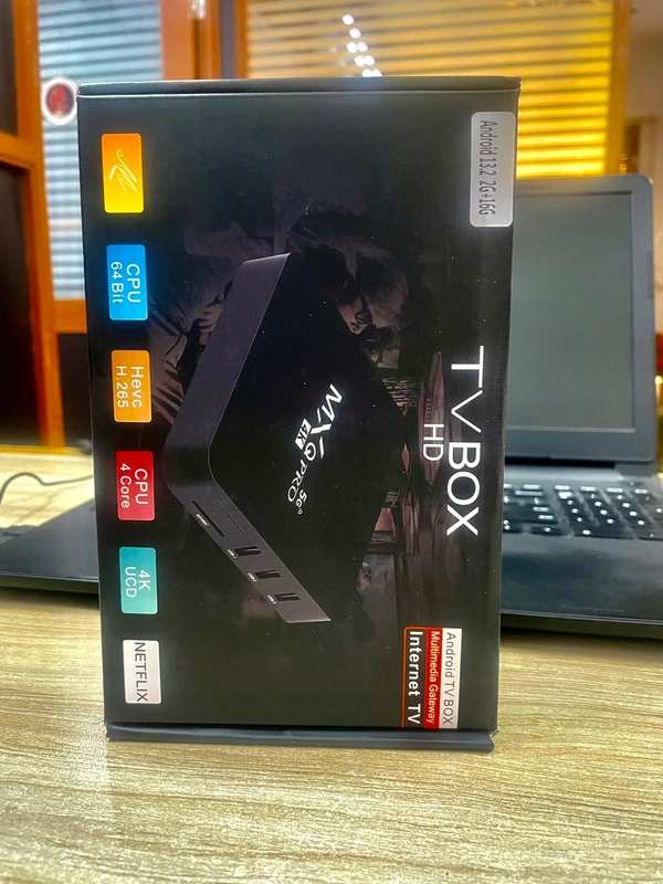4K ULTRA HD TV SET-TOP BOX 5G (ANDROID 13.2 2G+16G)