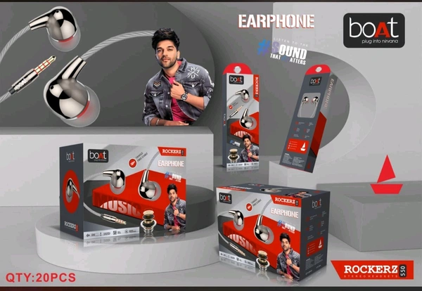 Boat Rockerz 550 Super Extra Bass Sound Quality Wired Earphone 